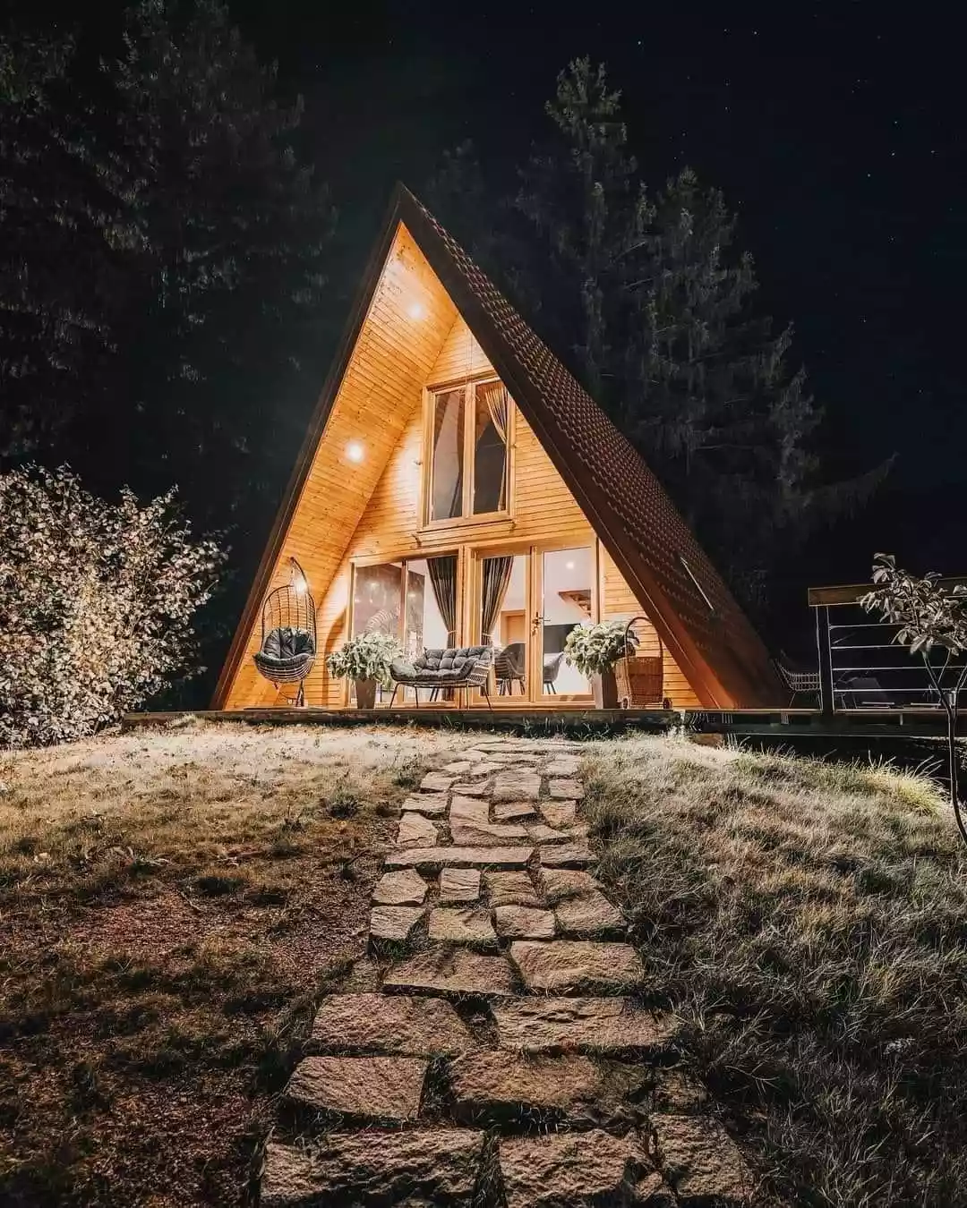 A-frame ваканционен дом